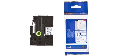 Brother TZe-N221 - nicht-laminiertes Schriftband - 1 Kassette(n) - Rolle (0,9 cm x 8 m)