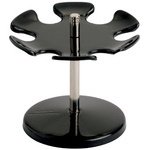 Porte-tampons rond, 10 tampons, noir, (51010-90)