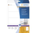 Etiquette dos de classeur SPECIAL, 192 x 61 mm, blanc