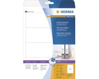 Etiquette dos de classeur SPECIAL, 192 x 61 mm, blanc