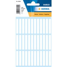 Etiquette multi-usage, 26 x 54 mm, petit paquet,blanc