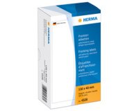 Etiquettes à affranchir, 130 x 40 mm, simple, blanc