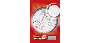 bloc à papier millimétré DIN A3, 20 feuilles, 80 g/m2