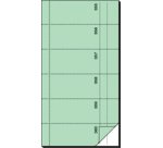 Bloc de bons 'Carnet de bons', 105 x 200 mm, vert