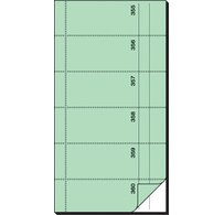 Bloc de bons 'Carnet de bons', 105 x 200 mm, bleu
