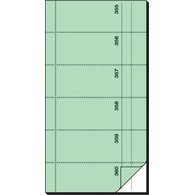 Bloc de bons 'Carnet de bons', 105 x 200 mm, bleu