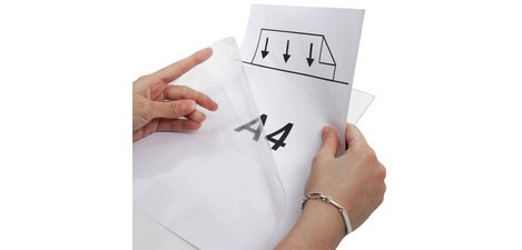 Tarifold Tasche mit magnetischem Rücken für Format A3 weiß