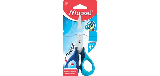 Ciseaux scolaires Sensoft 3D, longueur: 130 mm,