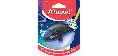 Taille-crayons Galactic, en plastique, couleurs