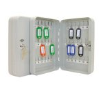 Armoire à clés en tôle d'acier laquée