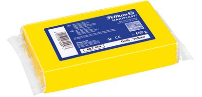 Pâte à modeler Nakiplast 681, jaune (10)
