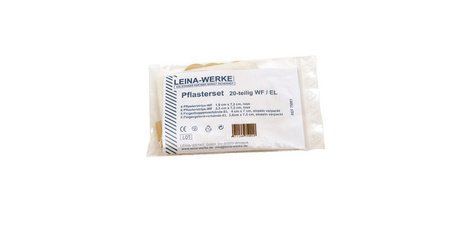 LEINA set de pansements 20 pièces, élastique/imperméable eau