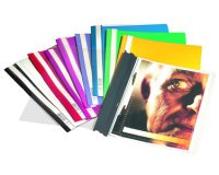 Chemise à lamelle, A4, en film rigide