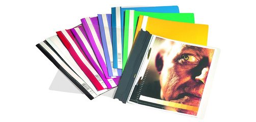 Chemise à lamelle, A4, en film rigide