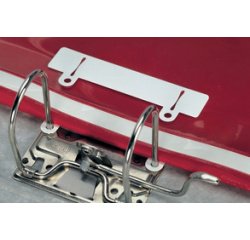 Durable fixe-dossiers, blanc, sachet de 50 pièces