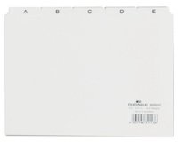 intercalaire A - Z, en PP, format A5 paysage