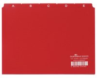 intercalaire A - Z, en PP, format A5 paysage