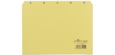 intercalaire A - Z, en PP, format A5 paysage