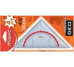 Équerre geométrique Technic, hypoténuse: 160 mm