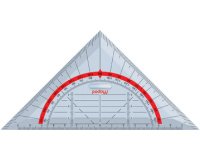 Équerre geométrique Technic, hypoténuse: 160 mm