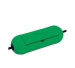 Boîtier de câbles, vert