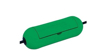 Boîtier de câbles, vert