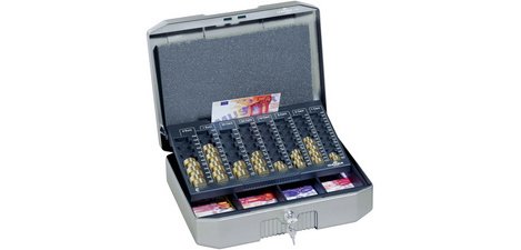 Caisse à monnaie EUROBOXX, (L)352 x (P)276 x (H)120