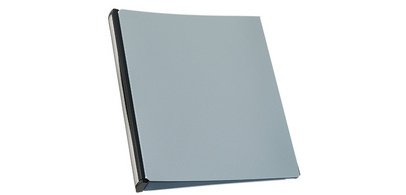 CD/DVD Album 96, ring binder, PP, black/silver