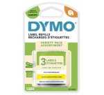 DYMO Ruban d'étiquette LetraTag, Starter Pack
