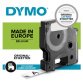 Cinta de poliéster Dymo D1 blanco sobre negro 19 mm S0720910