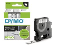 DYMO Ruban d'étiquette D1 noir/bleu, 19 mm x 7 m