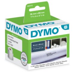 DYMO Etiquette de dossier suspendu LabelWriter, 50 x 12 mm,