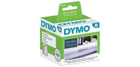 DYMO Etiquette de dossier suspendu LabelWriter, 50 x 12 mm,