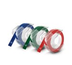 DYMO Ruban d'estampage 3D, 9 mm x 3 m, noir