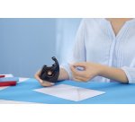 Plakbandafroller Easy Cut, leeg, 12 stuks, transparant