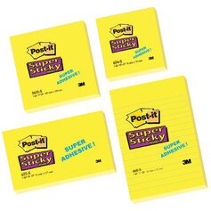 Bloc-note Super Sticky Notes, 102 x 152 mm