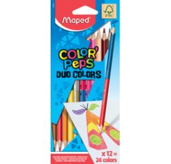 En_lapices de colores maped color peps duo bicolor caja 12