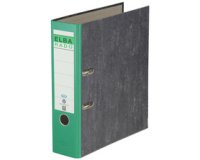 classeur rado papier marbré, largeur de dos: 80 mm,noir