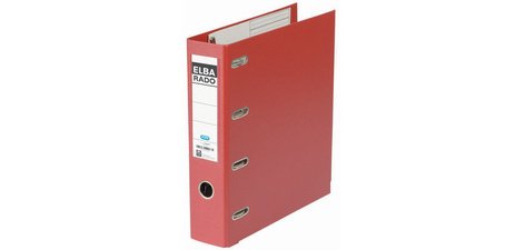 classeur double rado plast, largeur de dos 75 mm