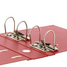 classeur double rado plast, largeur de dos 75 mm