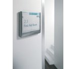 Plaque de porte CLICK SIGN, (L)149 x (H)148,5 mm