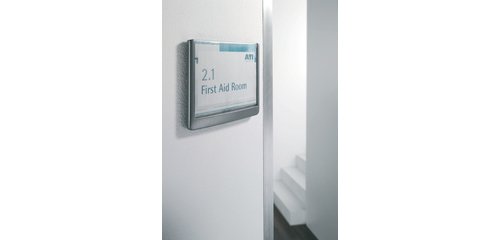 Plaque de porte CLICK SIGN, (L)149 x (H)148,5 mm