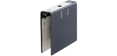 Classeur à levier cartonné Elba Rado A4 - Dos 7,5 cm noir