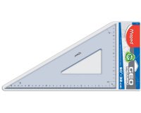 Equerre GEO METRIC 60 degrés, hypoténuse: 320 mm