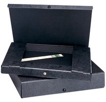 Documentenmap A4, capaciteit 60 mm, blauw