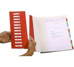 Trieur Junior Clip, 12 compartiments, numérique, bleu