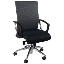 Fauteuil de bureau design 'New Workart', noir