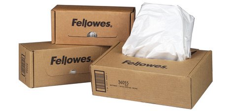 Shredder waste bag