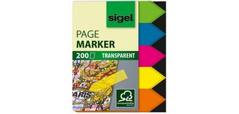 Marque-page repositionnable 'Film', flèche, 45 x 12 mm