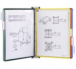 by tarifold Kit mural magnétique, A4, équipé